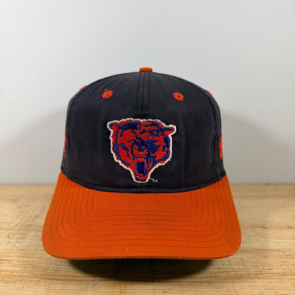 Chicago Bears Hat OSFA Blue 2 Toned Vintage Backstock Snapback Eastport NFL Cap